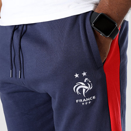 FFF - Pantaloni da jogging a ventaglio blu navy
