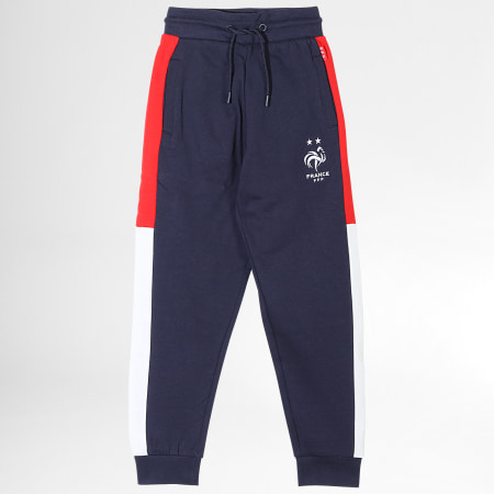 FFF - Pantaloni da jogging a bande per bambini Fan F22051 blu navy