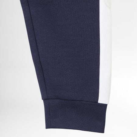 FFF - Pantalones de chándal para niños con abanico de rayas F22051 Azul marino
