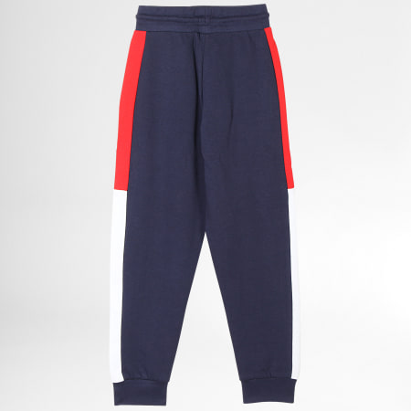 FFF - Pantaloni da jogging a bande per bambini Fan F22051 blu navy
