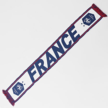 FFF - Echarpe France Bleu Marine Blanc