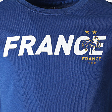 FFF - Tee Shirt Enfant F22042C Bleu Marine