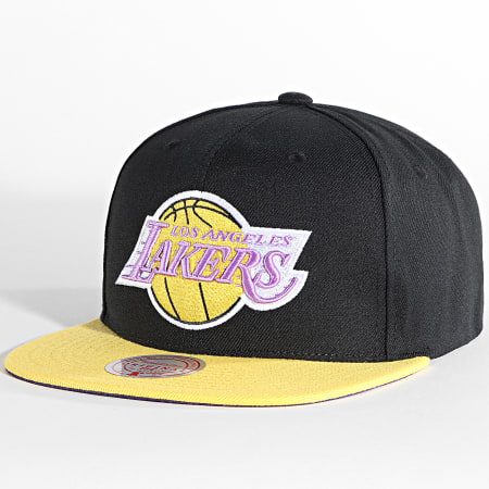 Mitchell and Ness - Los Angeles Lakers Core Basic Snapback Cap nero giallo