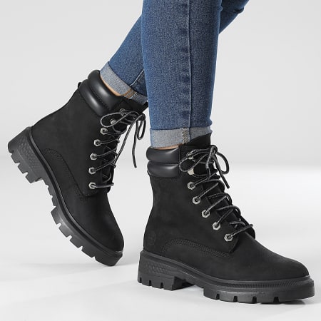 Timberland - Boots Femme Cortina Valley 6 Inch Waterproof A5NBY Black Nubuck