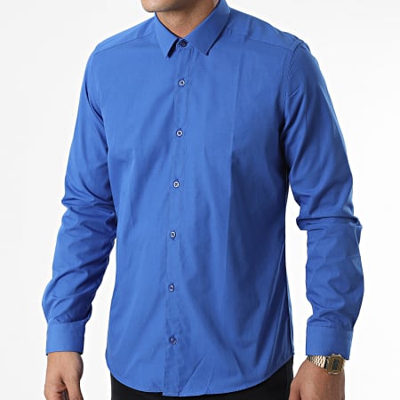 Armita - Camisa de manga larga PCH-901 Azul