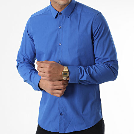 Armita - PCH-901 Camicia a maniche lunghe blu
