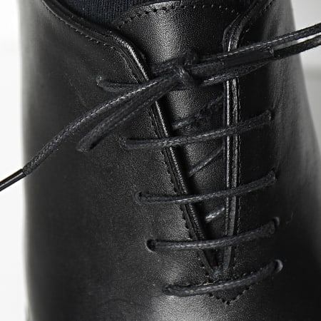 Classic Series - 2541 Zapatos de piel negra envejecida