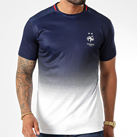 FFF - Camiseta deportiva azul marino