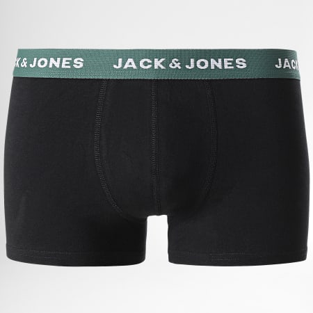 Jack And Jones - Lot De 2 Paires de Chaussettes Et 2 Boxers 12214266 Noir Blanc
