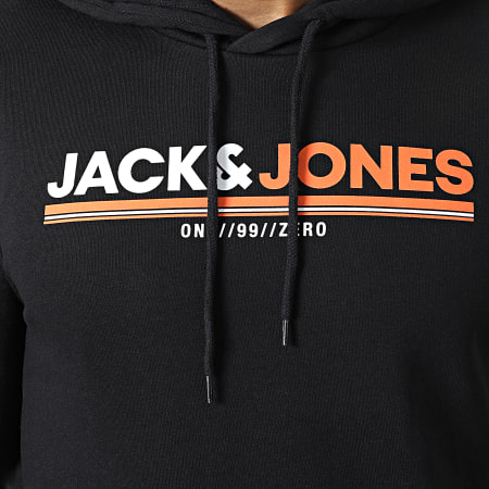 Jack And Jones - Sudadera con capucha Frederik Negra
