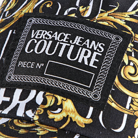 Versace Jeans Couture - Gorra 73HAZK18 Negra Renacimiento