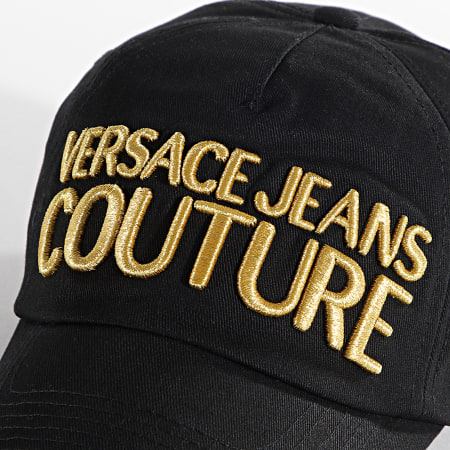 Versace Jeans Couture - Gorra 73HAZK10 Negro Oro