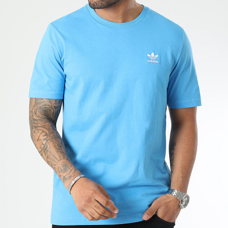 Adidas Originals - Camiseta Essential HJ7982 Azul claro