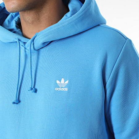 Adidas Originals - HK0098 Sudadera con capucha Essential Azul claro