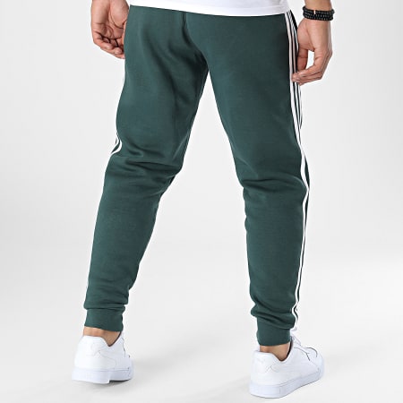 Adidas Originals - HK7299 Pantaloni da jogging a 3 strisce verdi