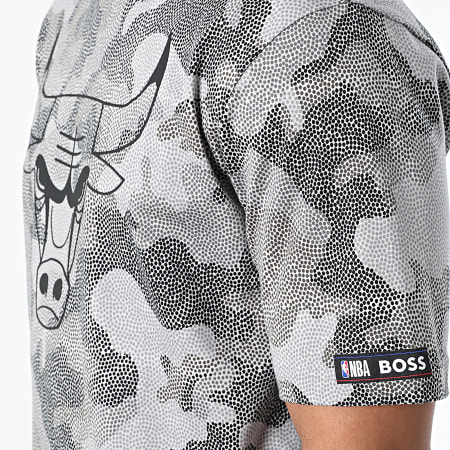 BOSS - Chicago Bulls Camuflaje Camiseta 50483108 Gris