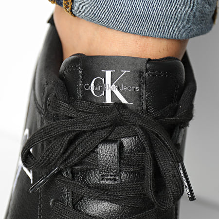 Calvin Klein - Baskets Casual Cupsole Laceup Low Mono YM0YM00496 Triple Black