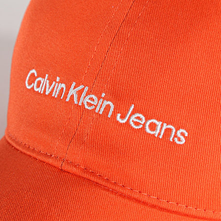 Calvin Klein - Cappello da baseball istituzionale 9918 arancione
