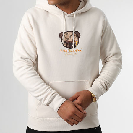 Teddy Yacht Club - Sweat Capuche Maison Couture Beige Limited Edition Beige