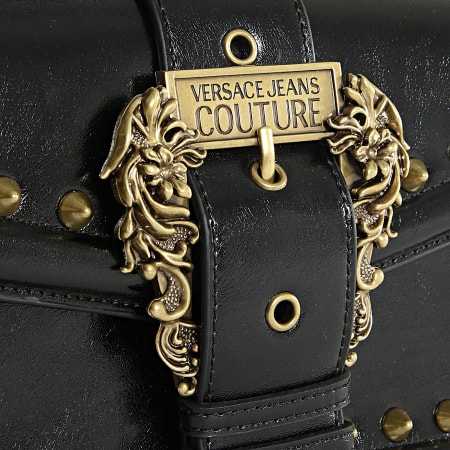 Versace Jeans Couture - Sac A Main Femme 73VA4BF1-ZS442 Noir Doré