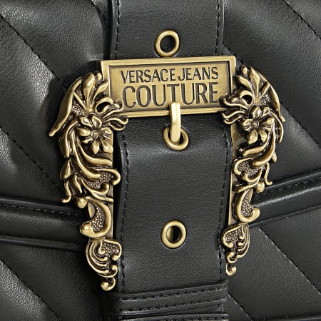 Versace Jeans Couture - Bolso de mujer 73VA4BF1-ZS409 Negro Oro