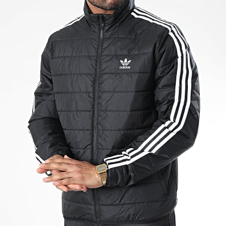 Adidas Originals - Doudoune A Bandes Padpuff Stand HL9212 Noir