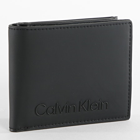 Calvin Klein - Portafoglio gommato Bifold 9606 Nero