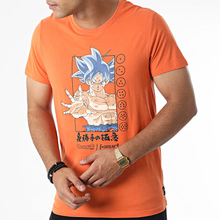 Capslab - Tee Shirt CL-DBS-1-TSC-ULT2 Orange