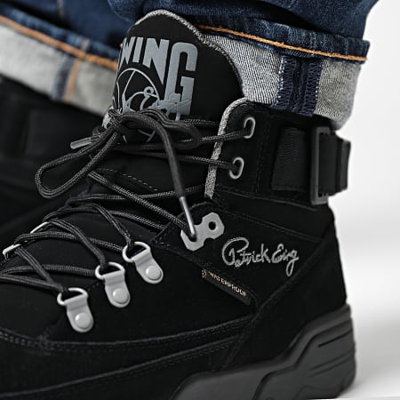Ewing Athletics Baskets 33 Hi Winter 1EW90129 Black Pewter LaBoutiqueOfficielle