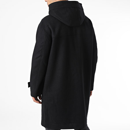 Frilivin - Cappotto nero con cappuccio
