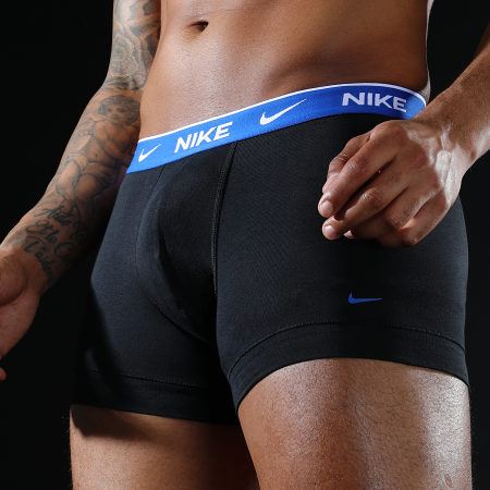 Nike - Lot De 3 Boxers KE1008 Noir
