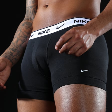 Nike - Lot De 3 Boxers KE1008 Noir