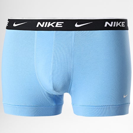 Nike - Set De 2 Boxers KE1085 Negro Azul Claro