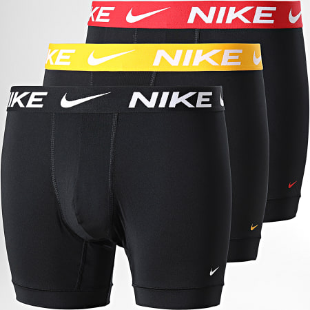 Nike - Set di 3 boxer KE1157 nero