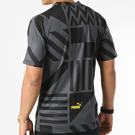 Puma - Borussia Dortmund Prematch Camiseta de fútbol 767655 Gris Negro