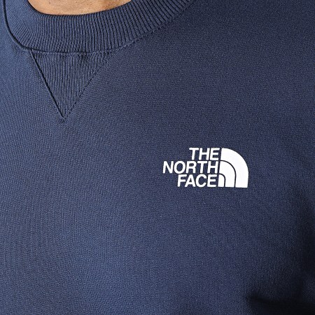 The North Face - Felpa a girocollo Simple Dome Blu Navy