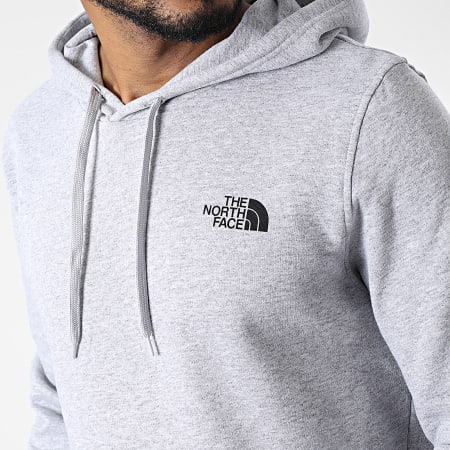 The North Face - Sweat Capuche Simple Dome Gris Chiné