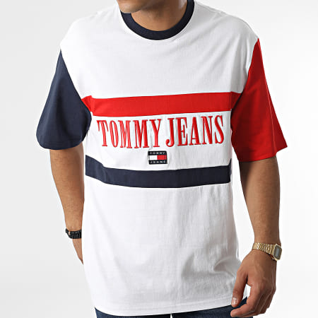 Tommy Jeans - Tee Shirt Large Skater Archive 5055 Blanc