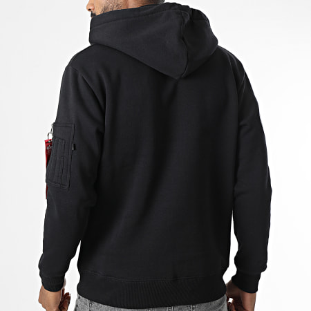 Sweatshirt à Capuche Alpha Industries Front Print - Sweatshirts Homme