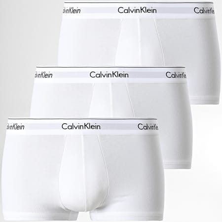 Calvin Klein - Juego De 3 Boxers NB2380A Blanco