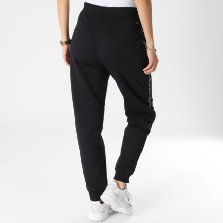 Calvin Klein - Pantalones de chándal con banda para mujer GWF2P601 Negro