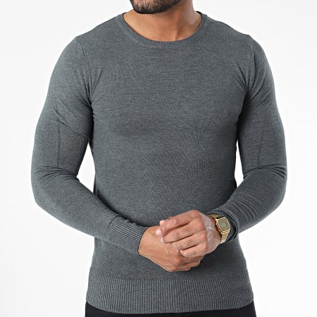 Classic Series - Pull J661 Gris Anthracite Chiné