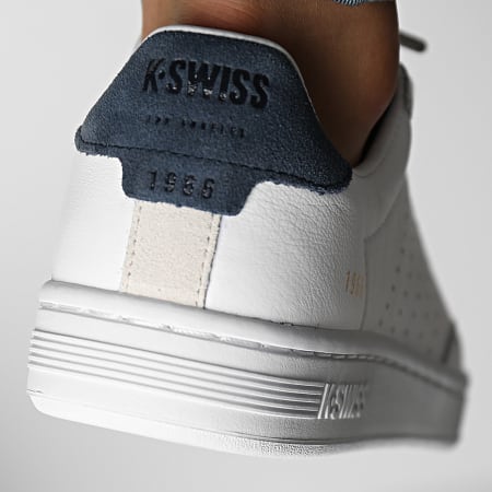 K-Swiss - Sneakers Lozan Klub 07263 Bianco Peacoat