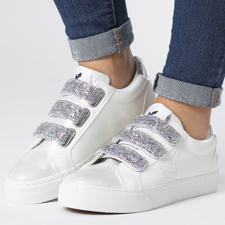 Kaporal - Sneakers Tippy Donna 44590 Bianco Glitterato