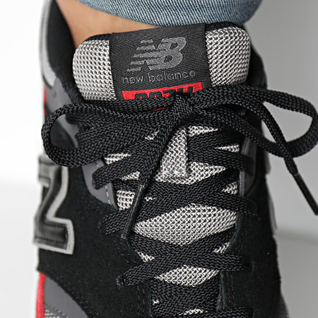 New Balance - Lifestyle 997 Zapatillas CM997HSR Negro Rojo Equipo