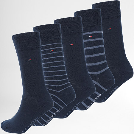 Tommy Hilfiger - Lote de 5 pares de calcetines 701220145 Azul marino