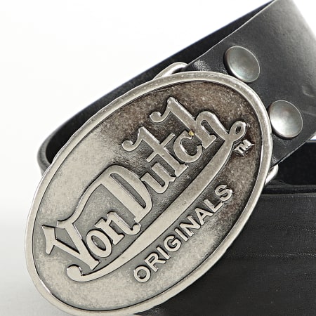 Von Dutch - Cintura da artista nero argento