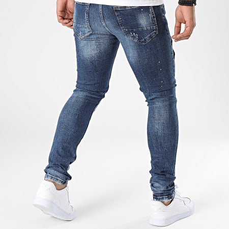 Classic Series - Jeans slim 53-01B Denim blu