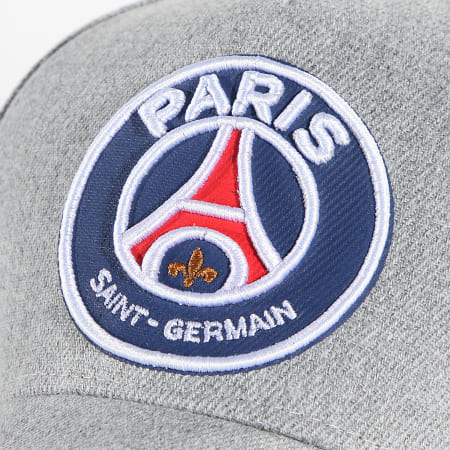PSG - Cappello da baseball con grande logo, grigio scuro