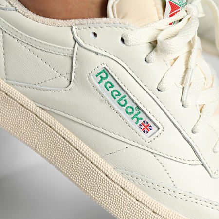 Reebok - Club C 1985 Vintage DV6434 Chalk Paperwhite Green Sneakers